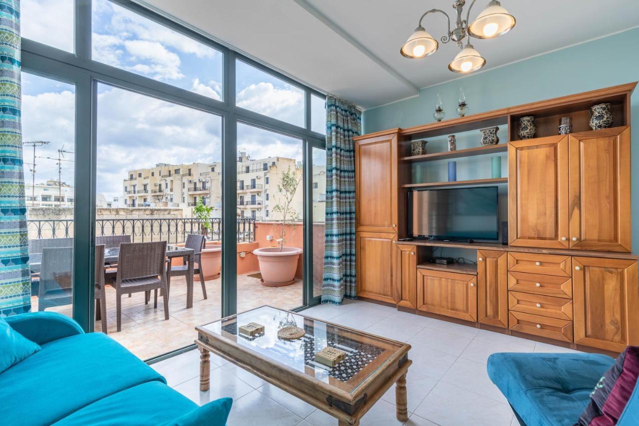 Fantastic 3 Bedroom Duplex Penthouse With Terrace 슬리에마 외부 사진